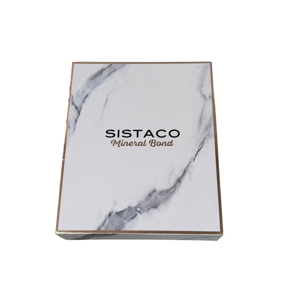 Sistaco Mineral Bond Nail Starter Kit LED Lamp Metallic Powder READ
